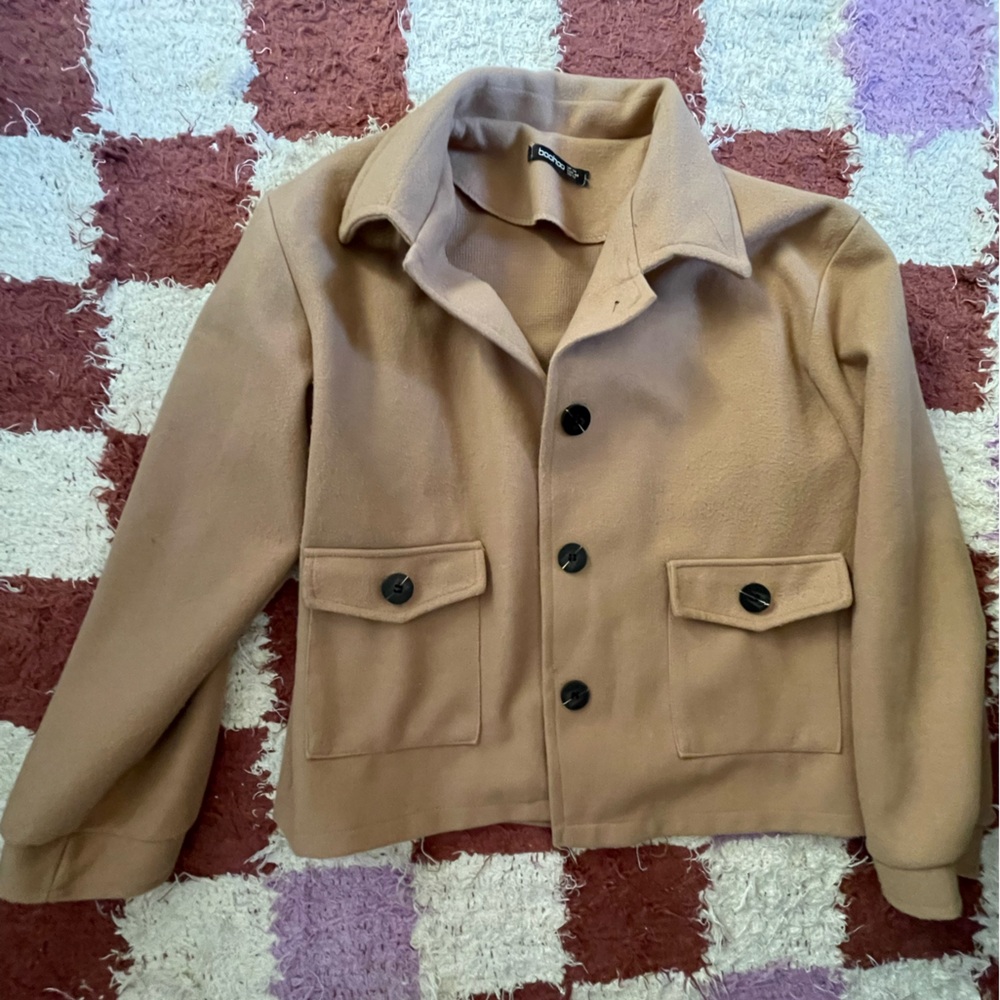 Boohoo Camel Coat